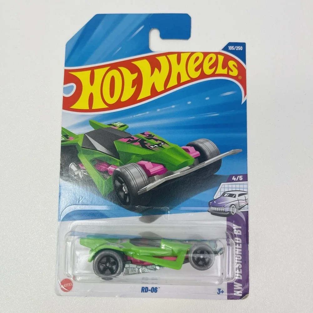 Hot Wheels 2025 K Case HW Inspired By RD-06 Green/pink 4/5